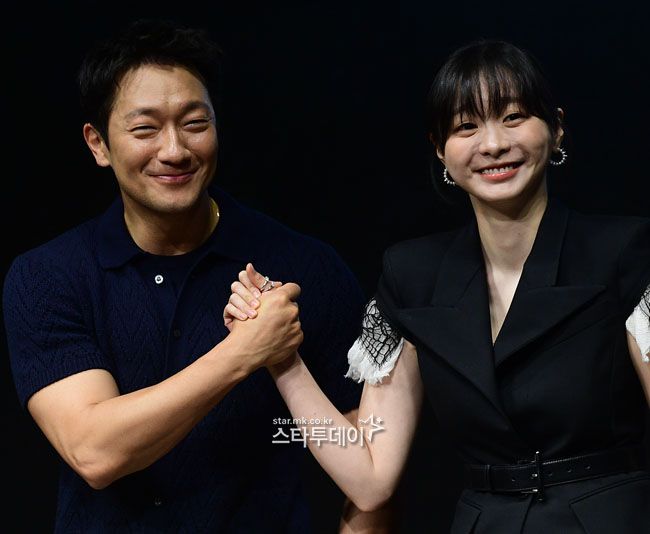 ‘나인 퍼즐’ 손석구, 김다미. 사진ㅣ유용석 기자