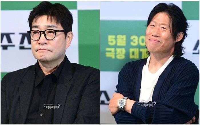 손현주, 유해진. 사진|유용석 기자