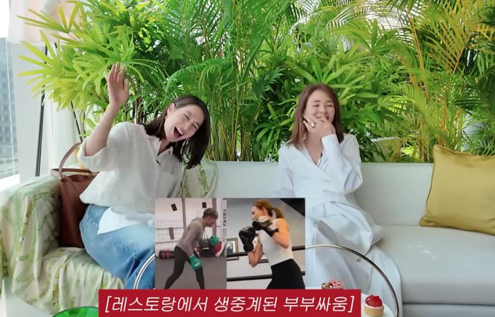 ‘이민정 MJ’ 이민정, 야노 시호. 사진|유튜브 영상 캡처