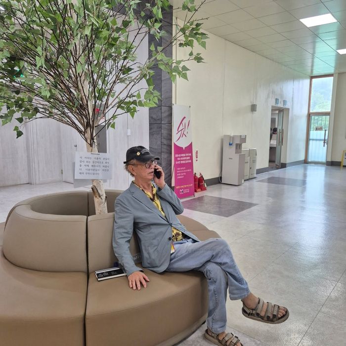 전유성. 사진|조혜련 SNS