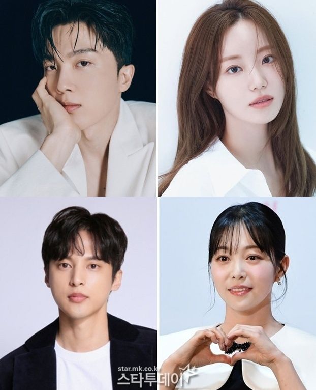 적재·허송연 커플, 윤선우·김가은 커플. 사진ㅣ스타투데이DB, 어비스 컴퍼니, 허송연 SNS 캡처