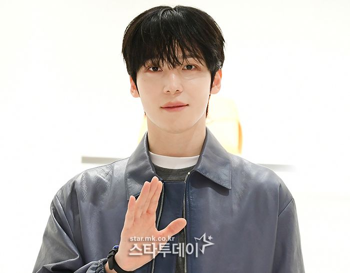 그룹 에이티즈 윤호. <강영국 기자>