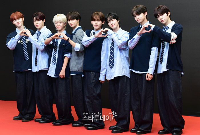 ‘비 마이 보이즈’ 프로젝트 그룹 ‘유어즈’. 사진ㅣ유용석 기자