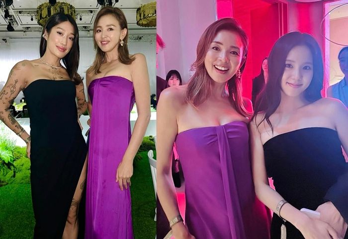 페기 구, 지수와 함께 한 야노 시호. 사진ㅣ야노 시호 SNS