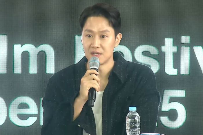 정우. 사진|부산국제영화제 영상 캡처