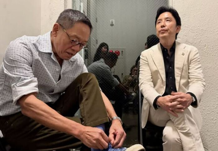 정태영 현대카드 부회장과 유희열. 사진ㅣ정태영 부회장SNS