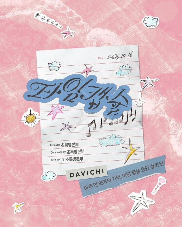 다비치 신곡 ‘타임캡슐’ 포스터. 사진ㅣCAM