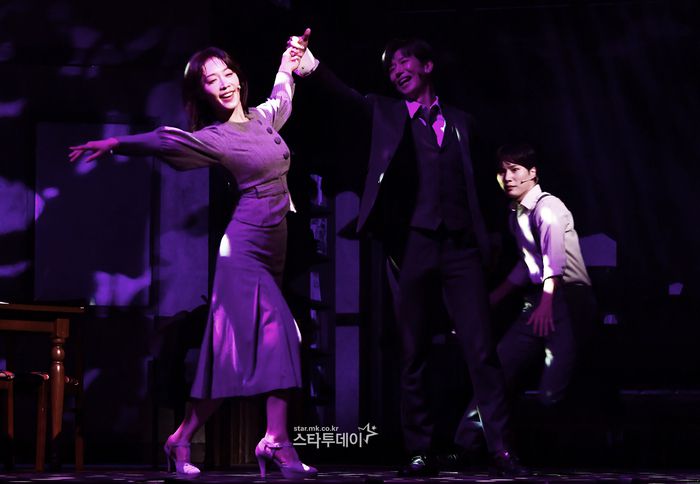 뮤지컬 ‘팬레터’ 시연. <강영국 기자>