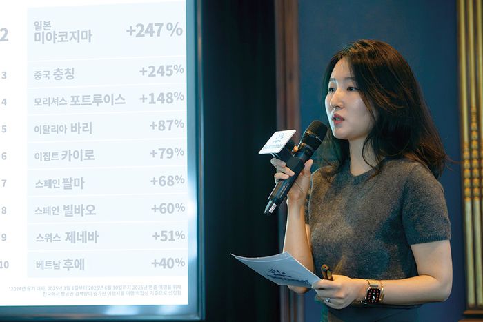 제시카 민은 “스카이스캐너의 AI 기반 맞춤형 검색 기능인 ‘퍼스널 검색’ 탭을 이용하면 ‘저렴한 유럽 도시 여행’ ‘도시 맛집 여행’ ‘공항 근처의 해변 여행’ 등 개인 맞춤형 검색이 가능하다”라고 밝혔다.