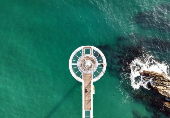 하늘에서 내려다 본 스카이워크