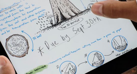 애플 9월15일 스페셜 이벤트에서 아이패드 8세대 영상에 등장한 '9월30일' 메모