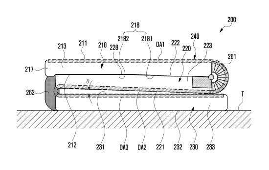 삼성전자의 듀얼 폴더블 기기 특허 내용(출처=WIPO)