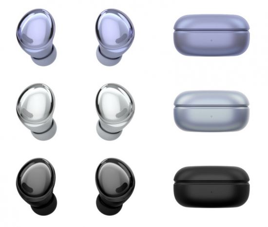 갤럭시버즈 프로 렌더링 이미지(출처=에반 블래스 트위터)