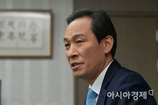 우상호 더불어민주당 의원./윤동주 기자 doso7@