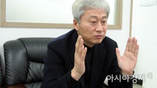 서울시장 선거에 출마한 국민의힘 서울 송파병 당협위원장 김근식 경남대 교수. 사진=강주희 기자 kjh818@asiae.co.kr