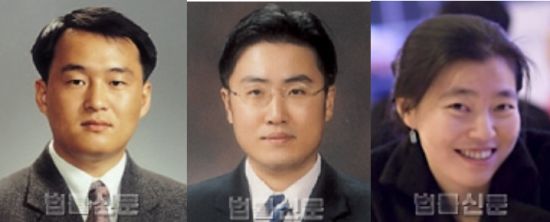 (왼쪽부터) 오는 26일자로 서울중앙지검 1차장검사에 전보된 나병훈 서울남부지검 부부장, 서울남부지검 2차장검사에 전보된 이진수 청주지검 차장검사, 서울중앙지검 검사직을 겸임하게 된 임은정 대검 감찰연구관./법률신문 법조인대관