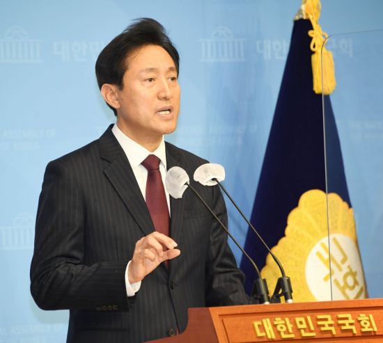 오세훈 국민의힘 서울시장 후보. [이미지출처=연합뉴스]