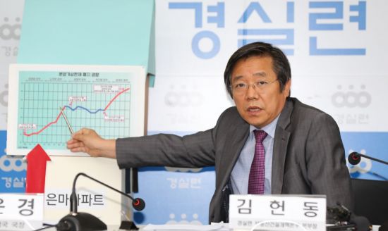 김헌동 경제정의실천시민연합 부동산건설개혁 본부장 [이미지출처=연합뉴스]