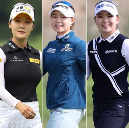 오지현과 임희정, 이다연(왼쪽부터)은 KLPGA투어 후반기에 우승하며 완벽한 부활을 알렸다.