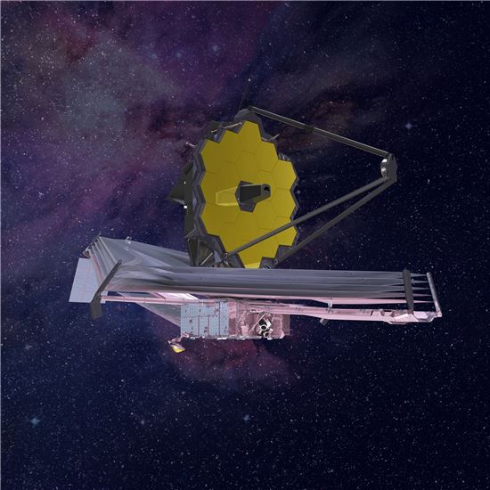 제임스웹우주망원경.[사진제공=NASA/Northrop Grumman]