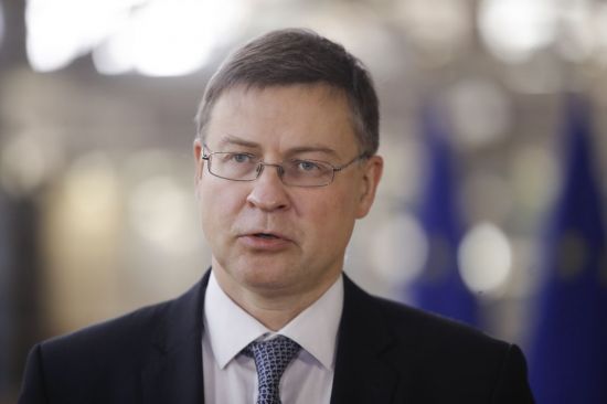 발디스 돔브로브스키스 EU 수석 부집행위원장  [사진 제공= EPA연합뉴스]