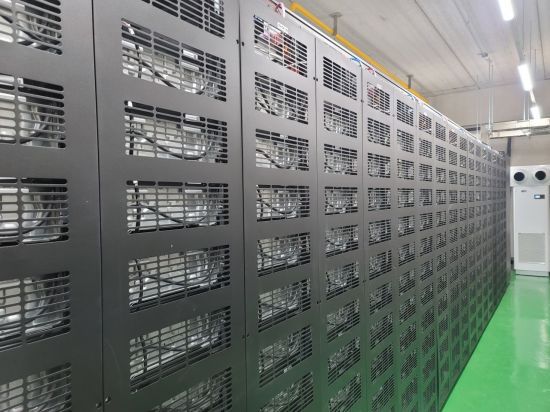 영암발전소의 전력 저장소. /사진=장효원 기자