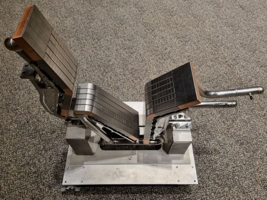 KSTAR 업그레이드를 위해 개발된 텅스텐 디버터 샘플. 사진출처=KFE.