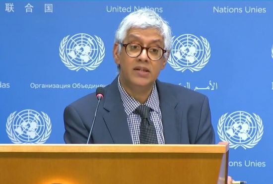 파르한 하크 유엔 부대변인 [이미지출처=연합뉴스]