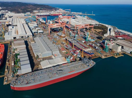 현대중공업 울산 조선소 전경 [사진제공=현대중공업]