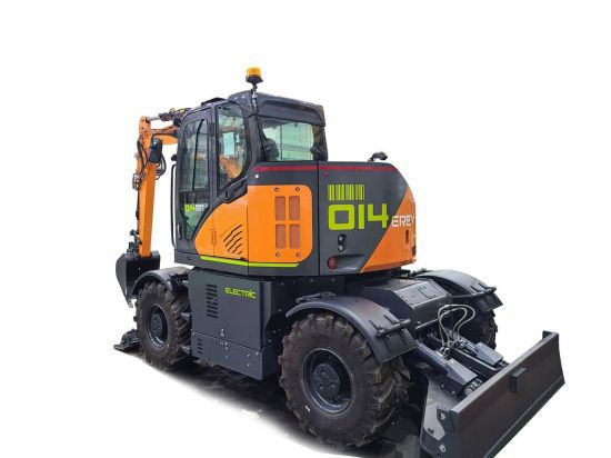 HD현대인프라코어의 14t급 휠굴착기(모델명: 14W EREV). [사진제공=HD현대인프라코어]