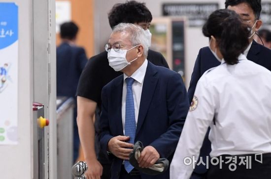 사법행정권 남용 의혹을 받는 양승태 전 대법원장 ./김현민 기자 kimhyun81@