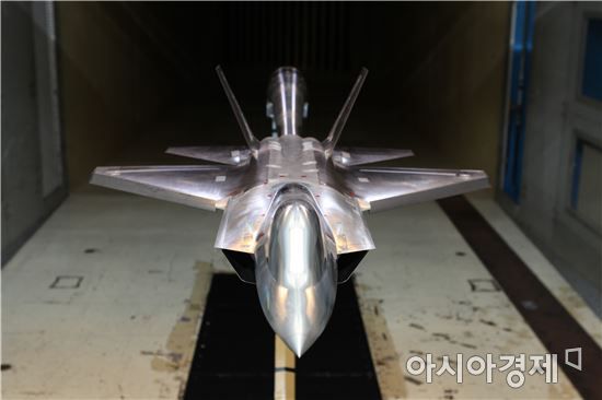 국내 전문기관에서 'KF-X'에 대한 풍동시험을 진행하고 있다. [사진=아시아경제DB]