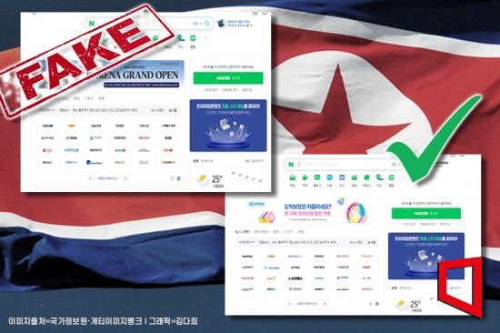 북한 해커조직이 구현한 네이버 피싱사이트