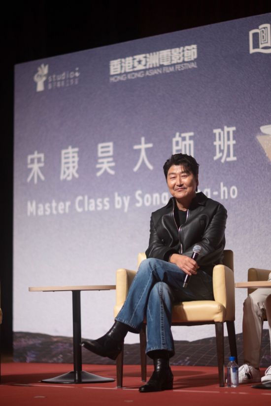 홍콩아시안영화제에 참석한 송강호[사진제공=바른손이앤에이]