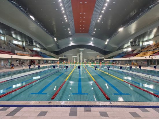 경남 창원시설공단 실내수영장. [사진제공=창원시설공단]