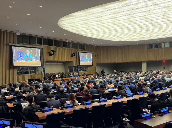 ICC재판관 선거 현장(자료: 외교부)