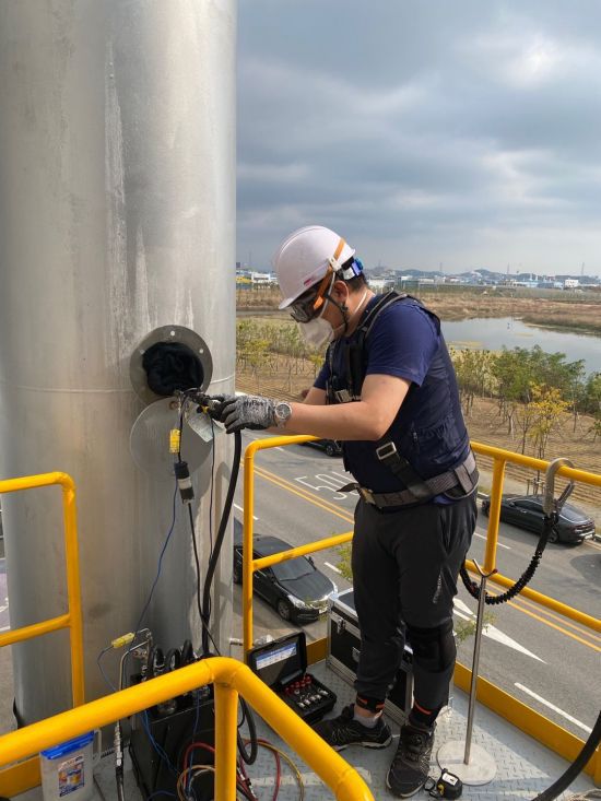 대기오염물질 배출시설에 대한 점검