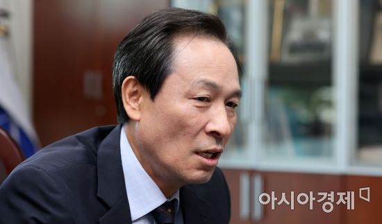 우상호 더불어민주당 의원./윤동주 기자 doso7@