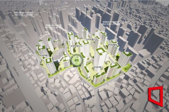 서울 중랑구 면목본동 297-28일대 모아타운 조감도(자료제공=서울시)