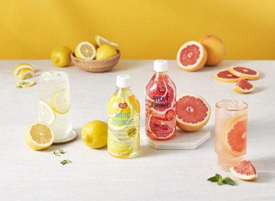 동원F&B, 비타민C 가득한 제로 칼로리 음료 ‘비타C 에이드’ 2종 출시. [사진제공=동원F&B]