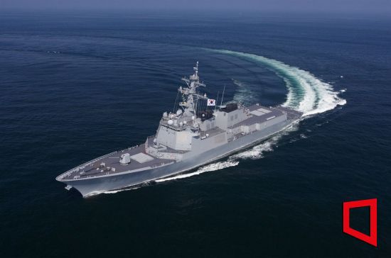 이지스함인 KDX-III '율곡이이함'