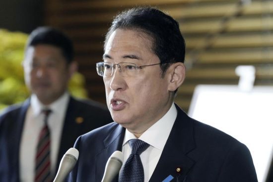 기시다 후미오 일본 총리[사진=AP연합뉴스]