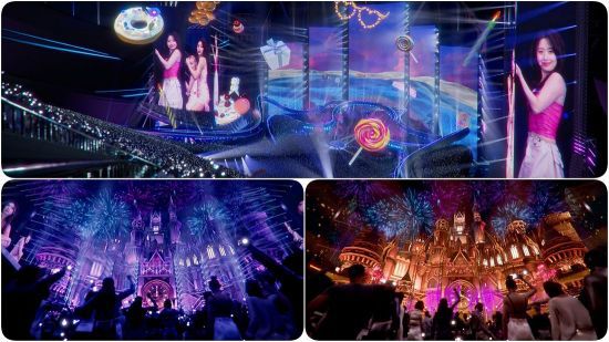 칼리버스 내 공연장 화면 [이미지=롯데이노베이트]