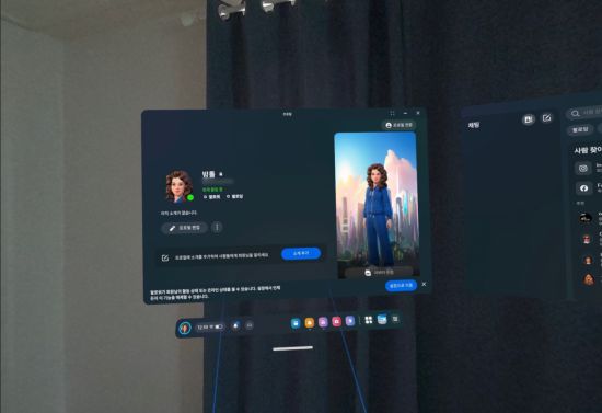 메타퀘스트 3S를 착용했더니 내 방 안에 디지털 창이 생겼다/사진=황서율 기자chestnut@