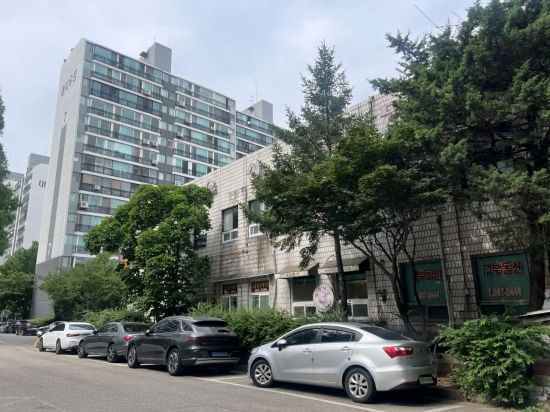 대치우성1차 단지 내 모습. 한진주 기자