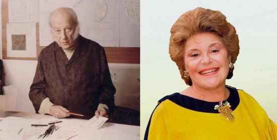 필립 드 로칠드 남작(Baron Philippe de Rothschild)과 그의 딸 필리핀 드 로칠드(Baroness Philippine de Rothschild).