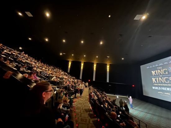 '킹 오브 킹스' 미국 시사회 현장