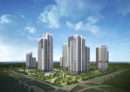 하남 교산신도시 첫 본청약단지인 '교산 푸르지오 더 퍼스트’ 투시도. 대우건설 제공