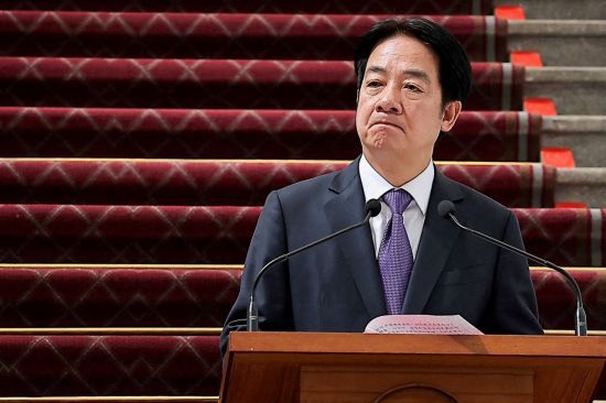 라이칭더 대만 총통. 로이터연합뉴스