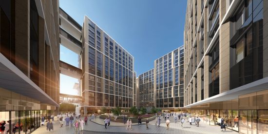 VL르웨스트 시니어레지던스 조감도. 롯데건설 제공